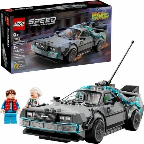 LEGO SPEED CHAMPIONS 77256 Time Machine from Back to the Future - Sealed in Box