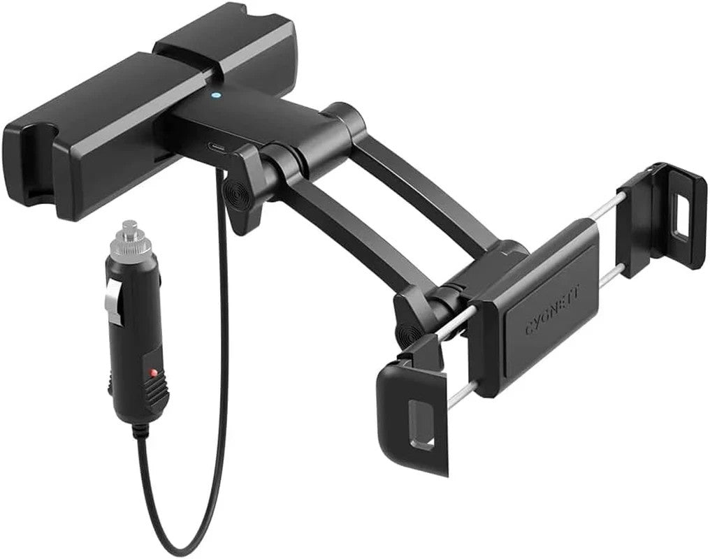 Cygnett Cargo III Pro Tablet iPad Car Mount with USB-C USB-A USB Ports Charger