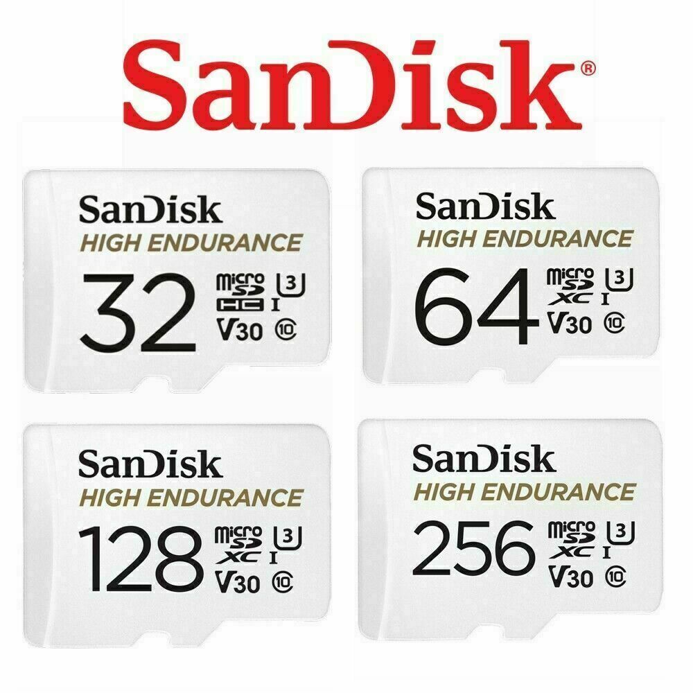 SanDisk 32G 64G 128G 256G Micro SD Card Ultra Extreme Pro High Endurance Max