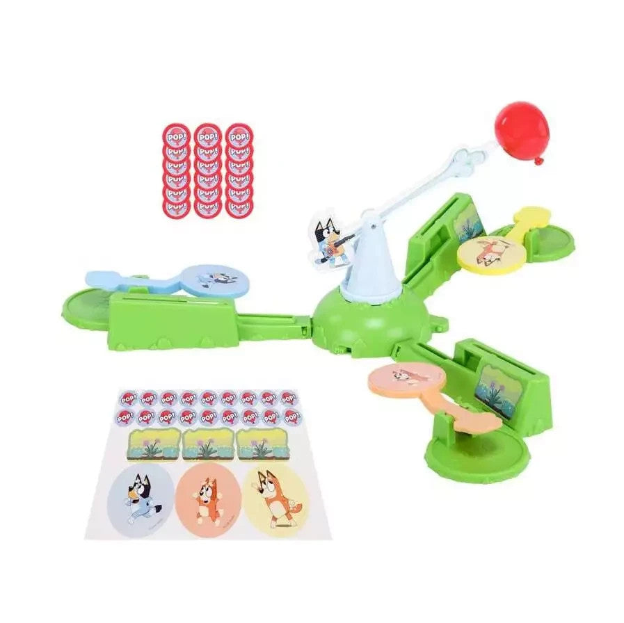 Bluey Keepy Uppy Board Game Help Bluey Bingo Chilli Keep The Motorized Balloon