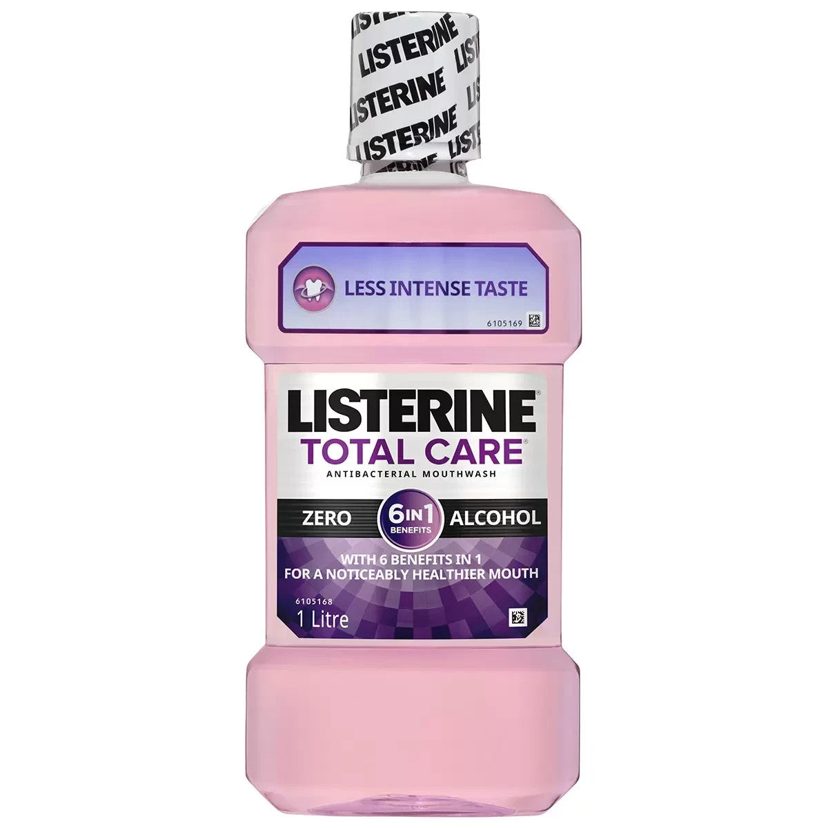 3 x1 L Listerine Total Care Zero Alcohol Mouthwash