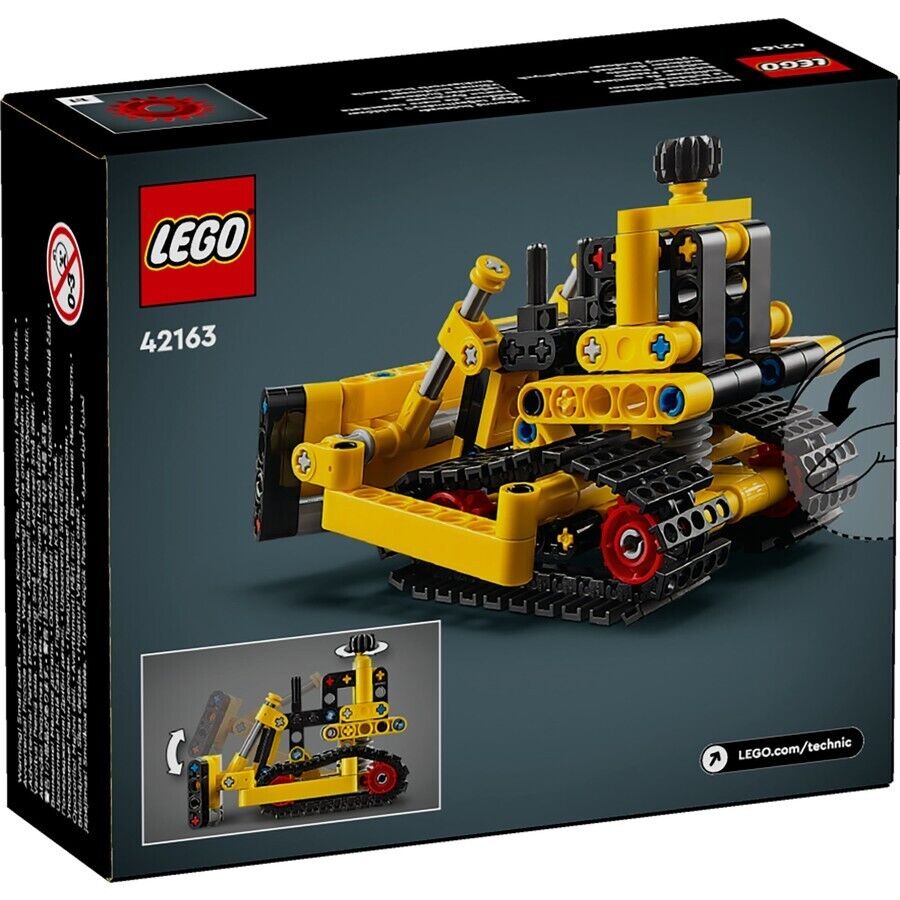 LEGO Technic - Heavy-Duty Bulldozer (42163) Brand New