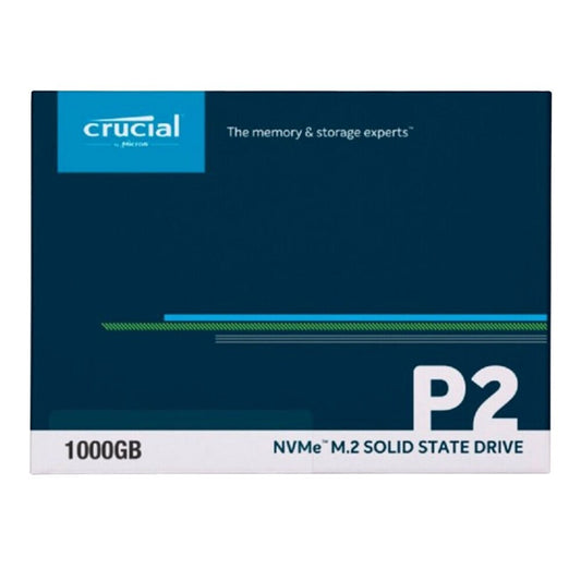 1TB Crucial P2 M.2 NVMe PCIe Internal SSD CT1000P2SSD8 for Laptop PC