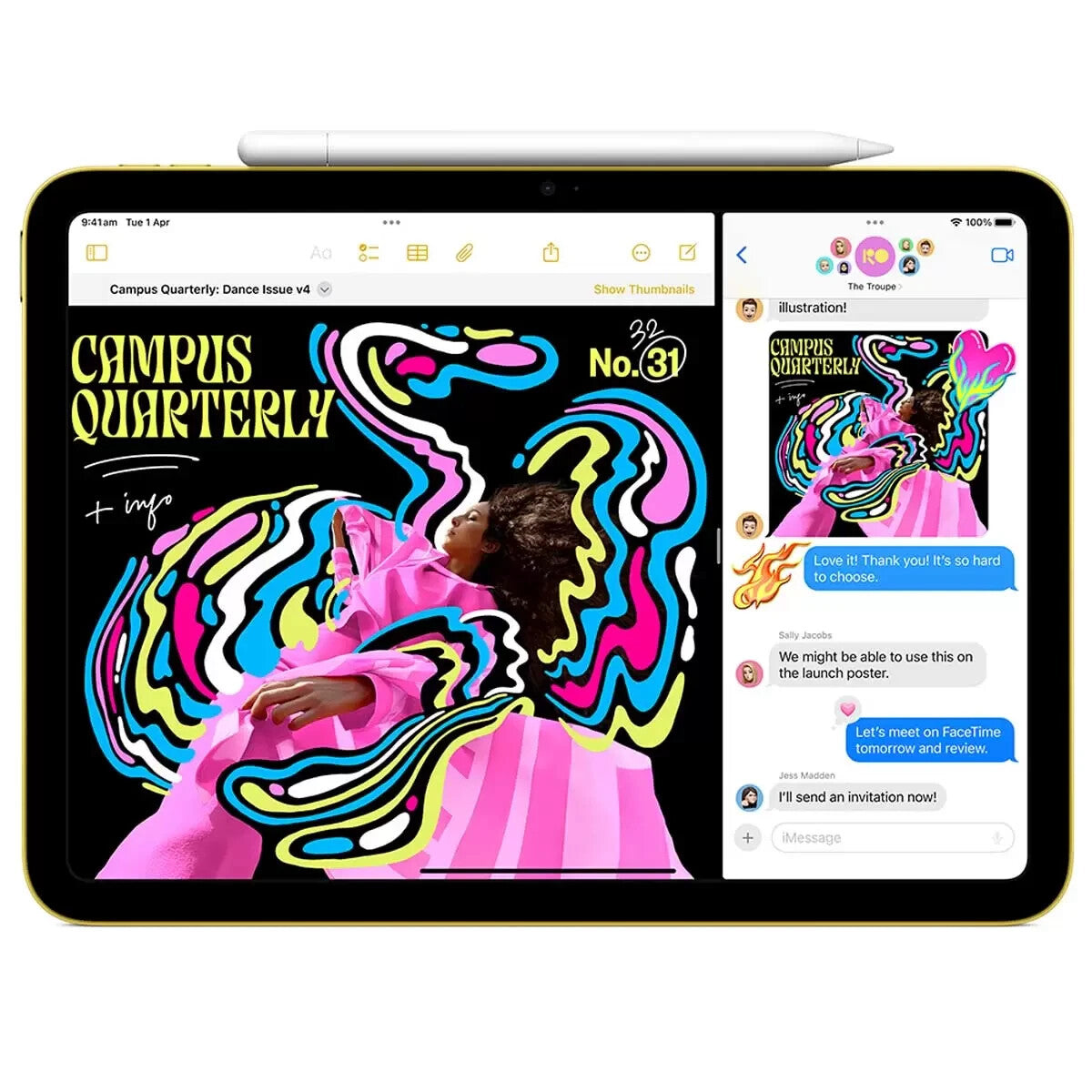 Apple Ipad A16 11" Tablet 128GB WiFi | Silver