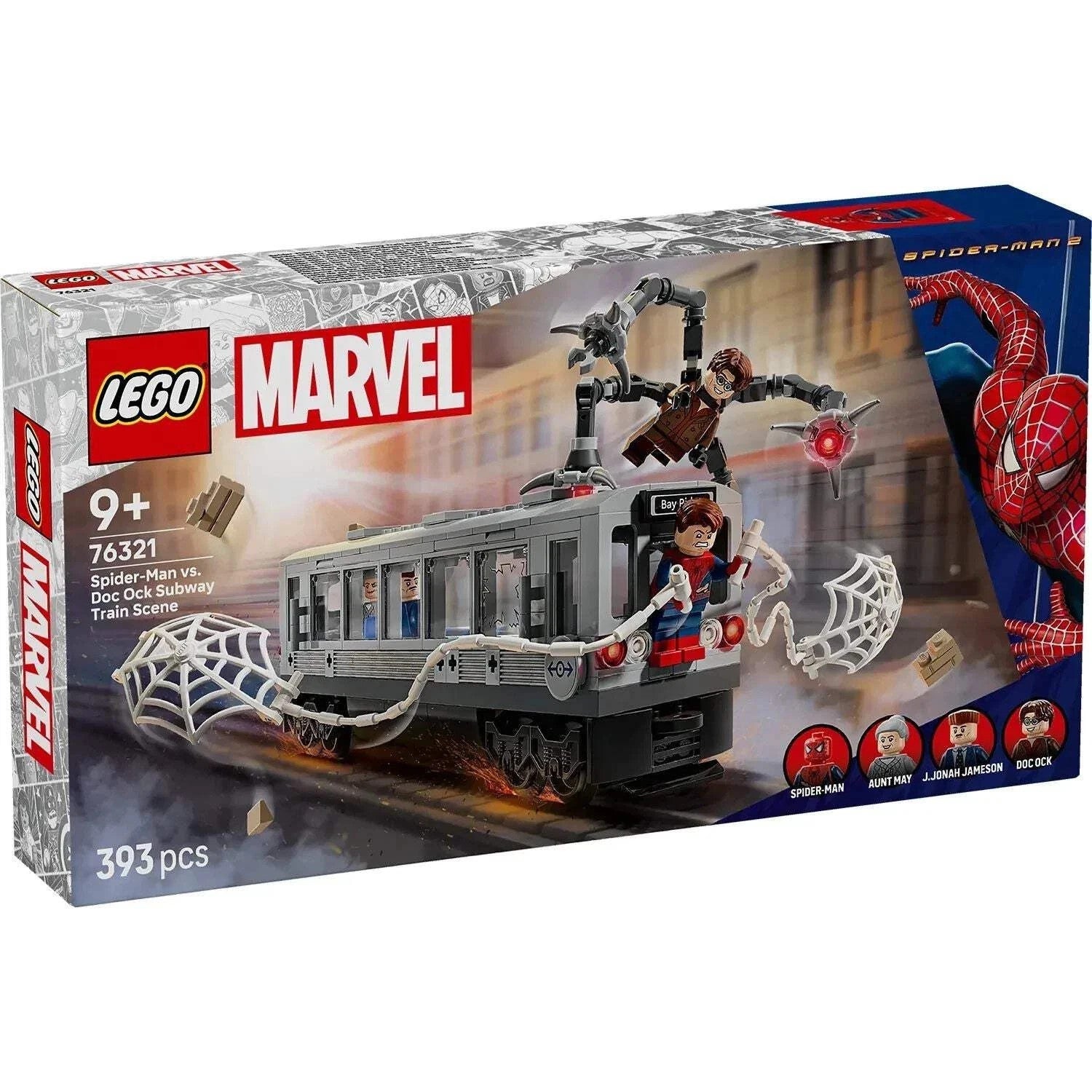 LEGO Marvel Spider-Man vs. Doc Ock Subway Train Scene 76321 | NEW & SEALED