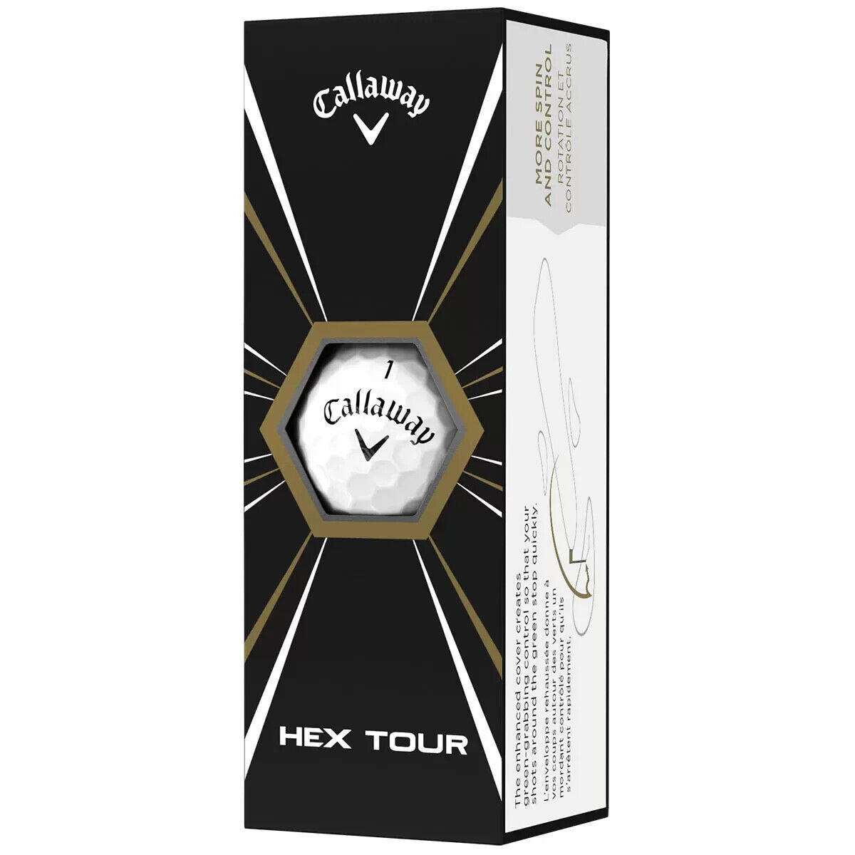 Callaway Hex Tour Soft Golf Balls Long Off the Tee Great Control And Soft Feel
