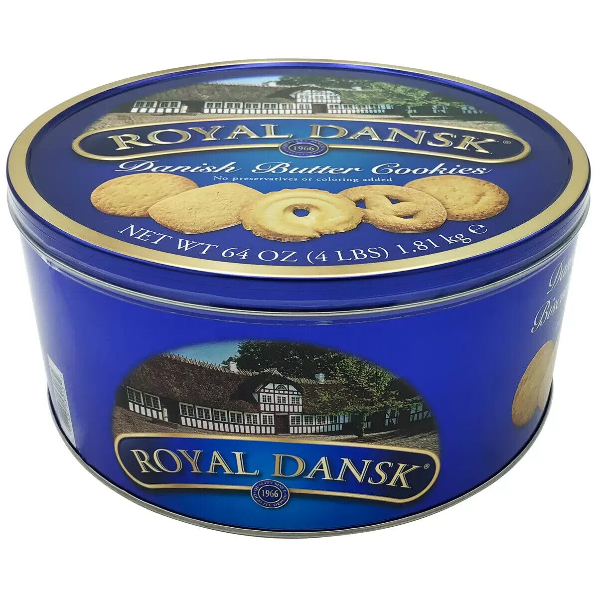 Royal Dansk 1.8kg Butter Cookies Sweet Biscuits by Kelsen Group Kjeldsens Damark