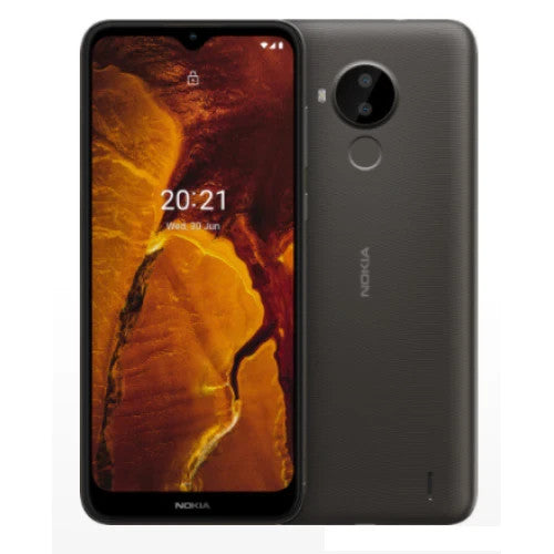 NEW Telstra Nokia C30 4G 4GX VoLTE (6.82" 32GB Dual Cam) Android Phone Dark Grey