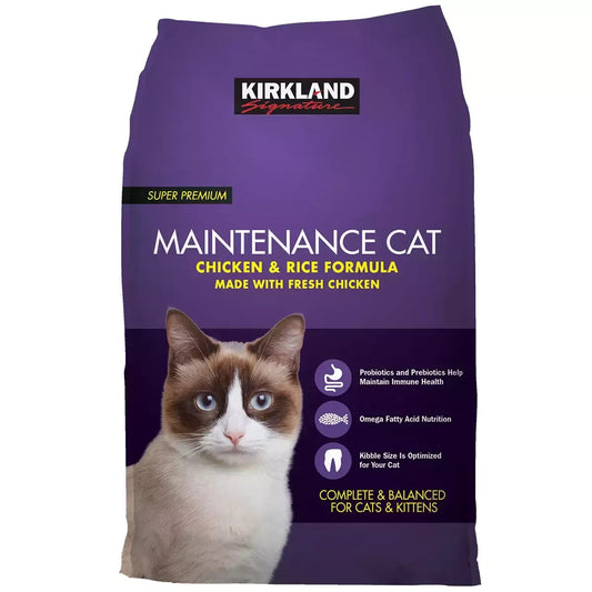 Kirkland Signature Super Premium Chicken And Rice Formula Cat Food 11.34 kg