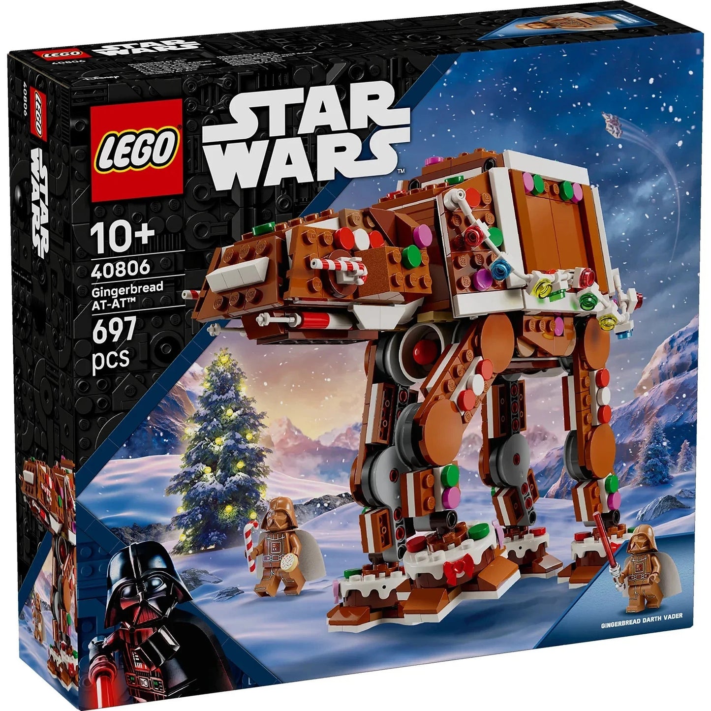 LEGO 40806 Star Wars Gingerbread AT-AT Walker Brand New Sealed