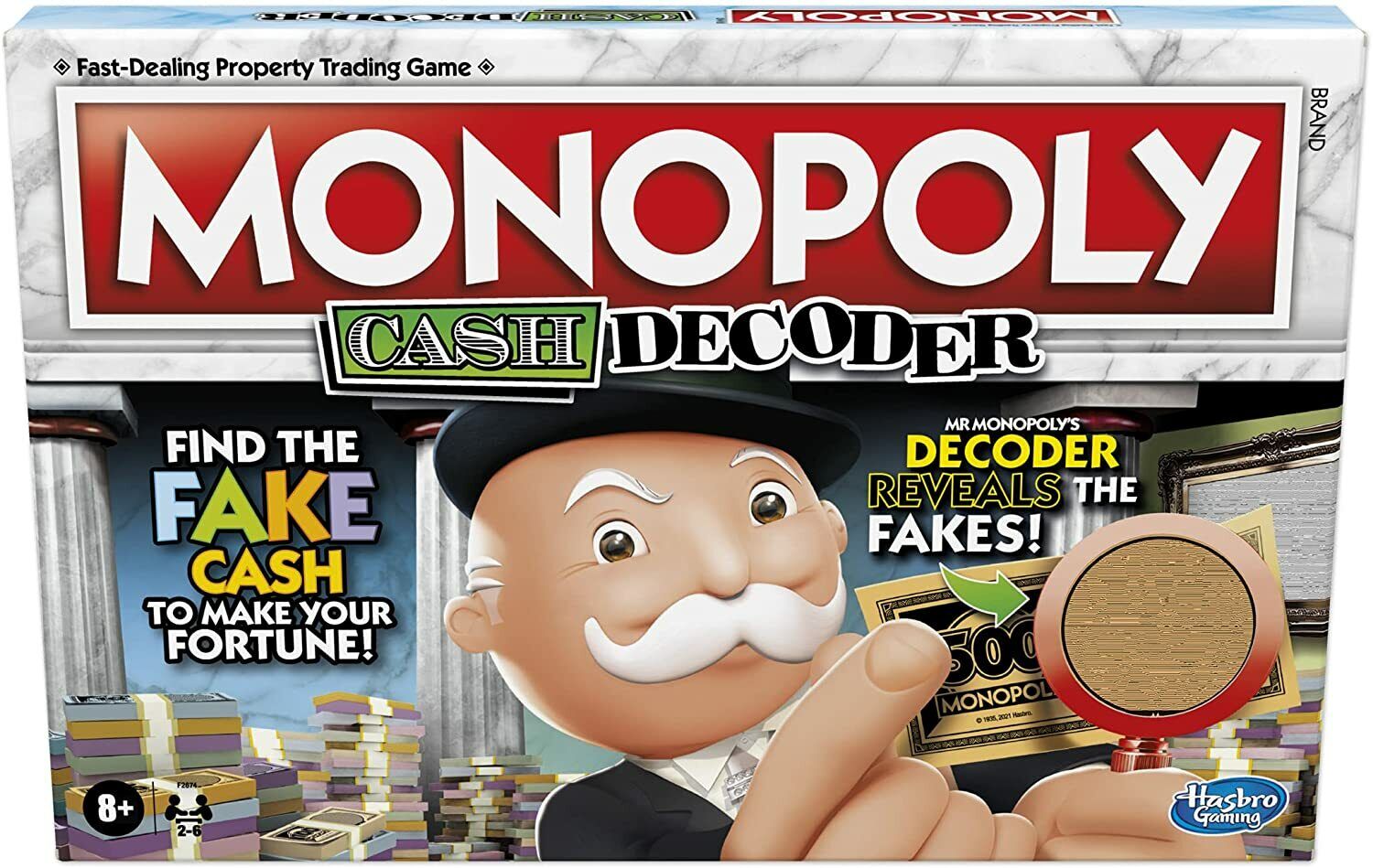 Monopoly Cash Decoder Board Game  - NEW