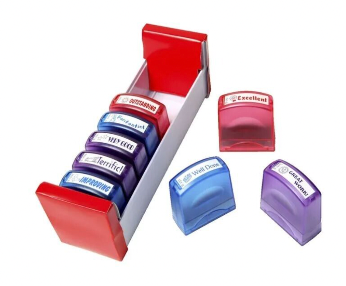Deskmate Teachers Stamps 8 Pack