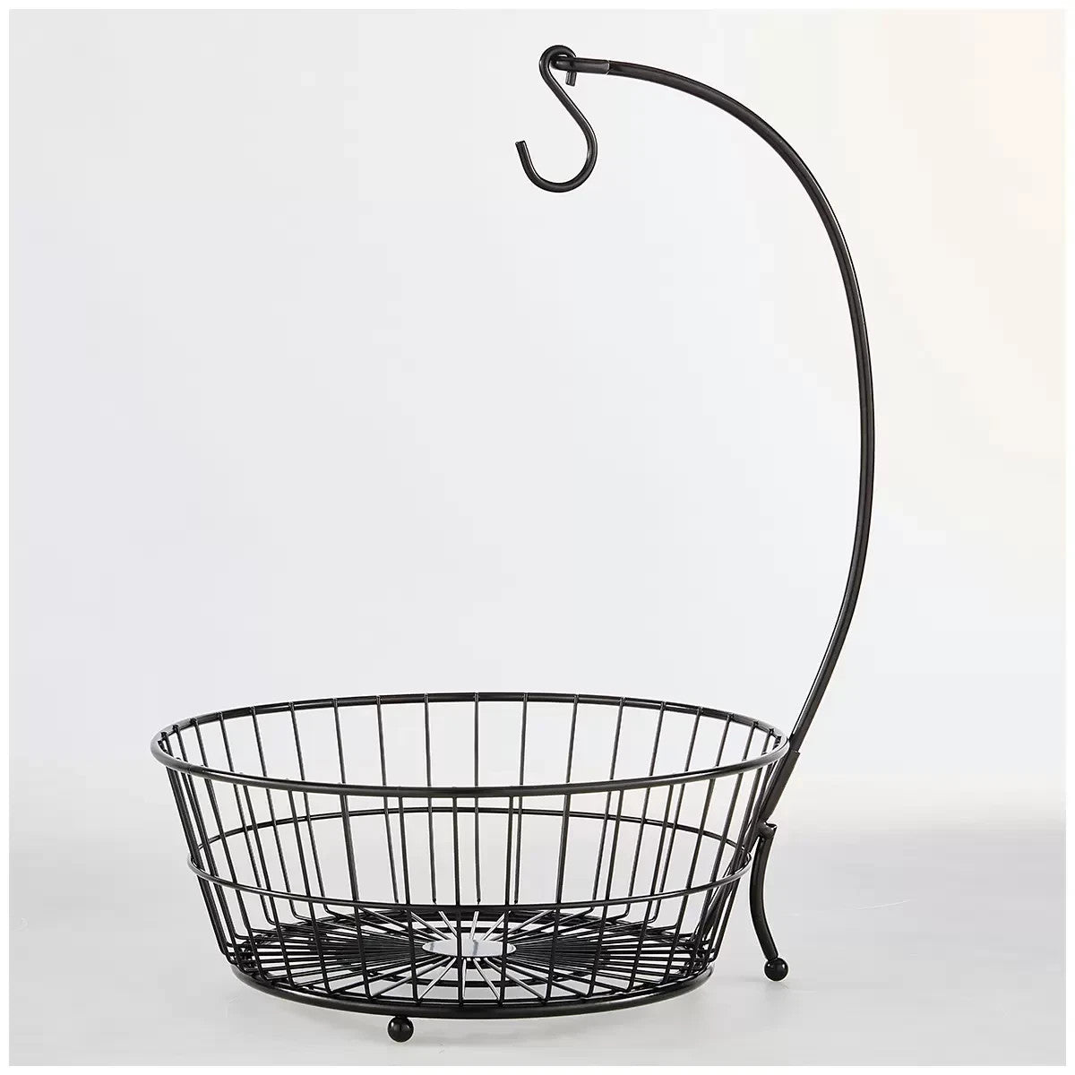 Gourmet Basics Mikasa Tully Basket 2 Tier Black