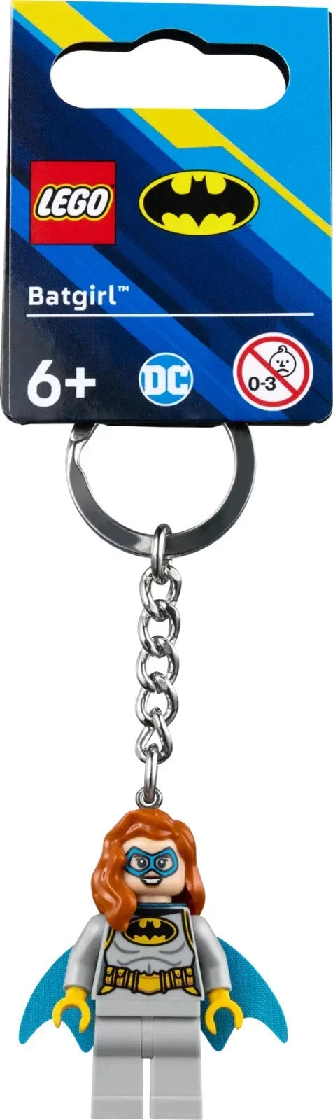LEGO BATGIRL MINIFIGURE KEYCHAIN 854320 KEYRING DC COMIC BATMAN HERO TOY