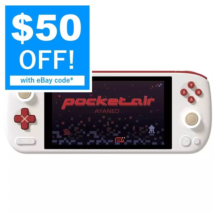 AYANEO Pocket Air Handheld Gaming Console (8GB/256GB) White Brand New