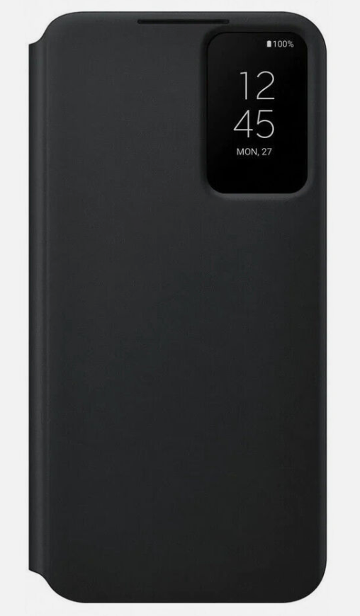 Samsung Galaxy S22+ Smart Clear View Cover Black EF-ZS906CBEGWW