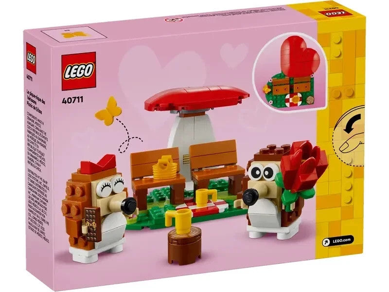 LEGO SEASONAL  | NEW | Hedgehog Picnic Date (40711) Perfect Valentine Gift