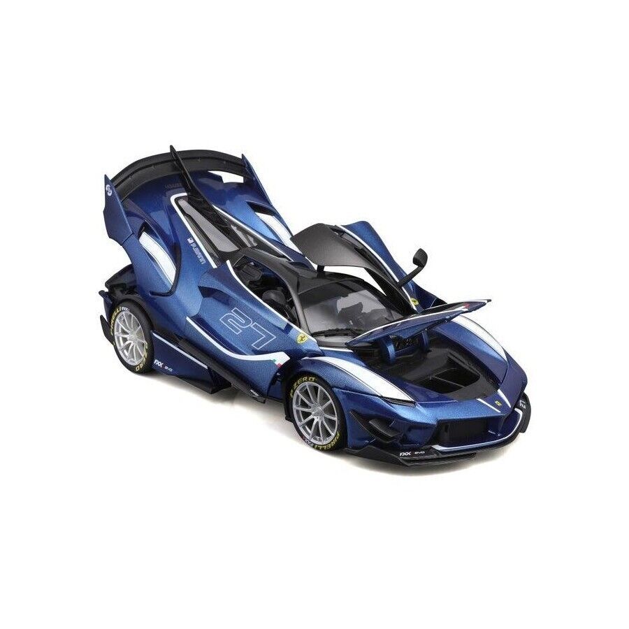 Genuine Maisto 2017 Ferrari FXX-K Evo 1:18 Diecast Car Blue Official Product 