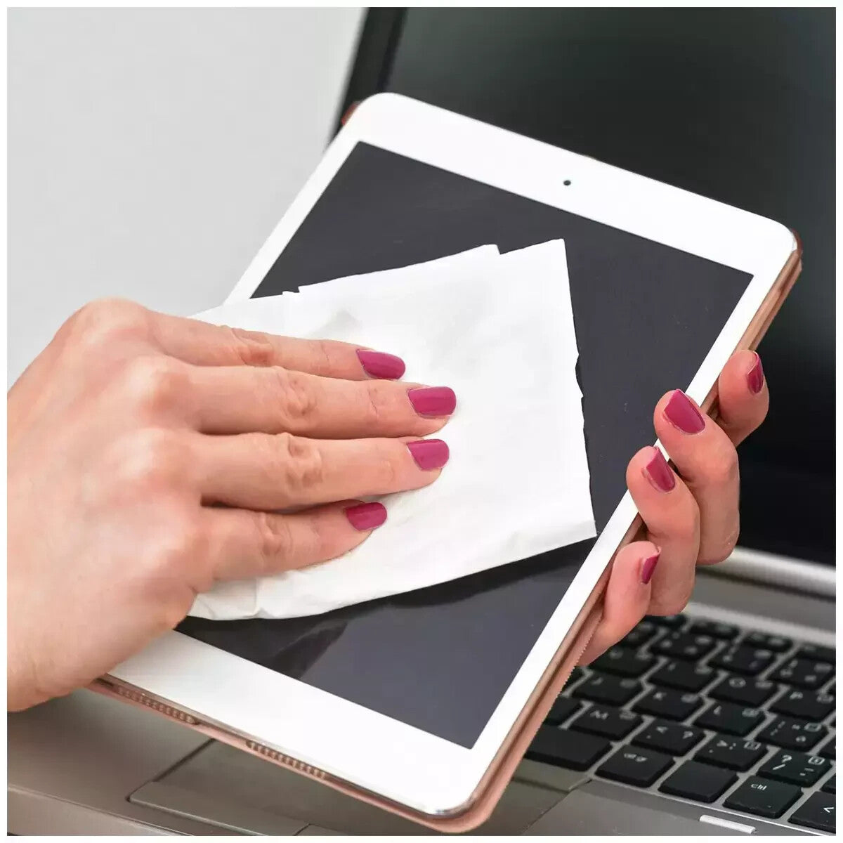 Laser Cleaning Wipes 100 Sheet x 3 Pack Anti-Static Formula Safe For All Screens