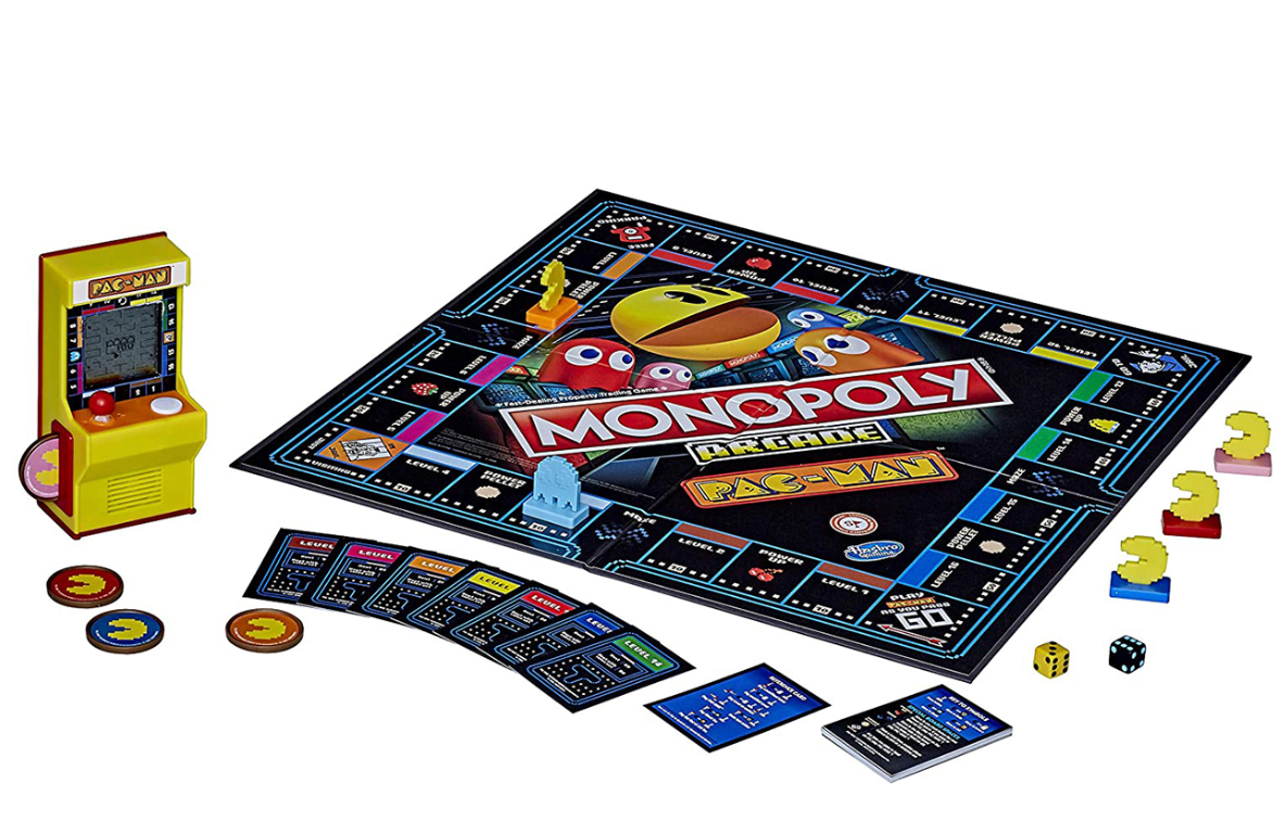 Hasbro Monopoly Arcade PAC-MAN Family Kids Fun Board Game