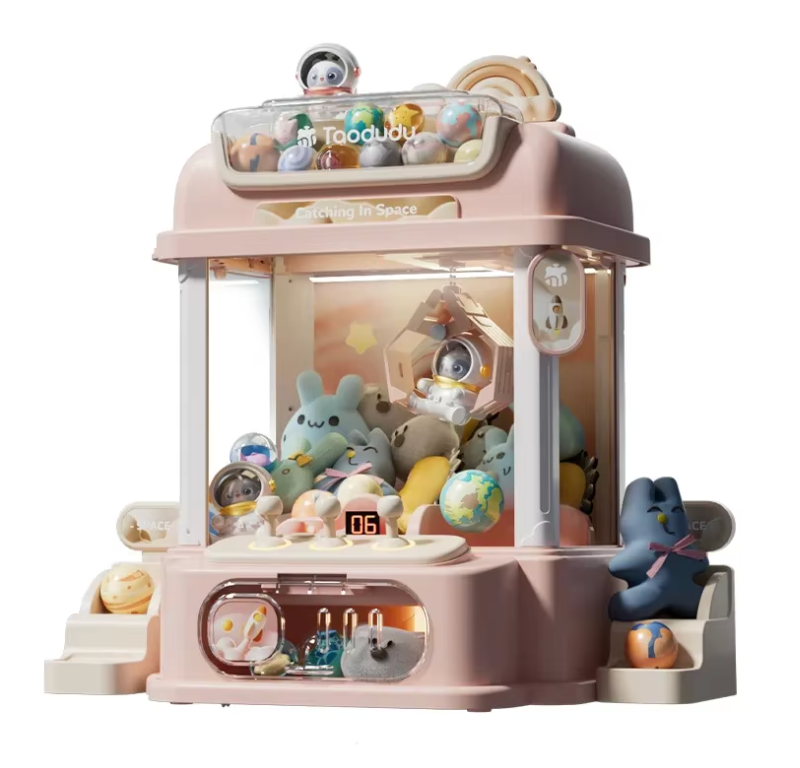 Big Size Electronic Doll Arcade Claw Machine Coin Operated Mini Catch Toy Game