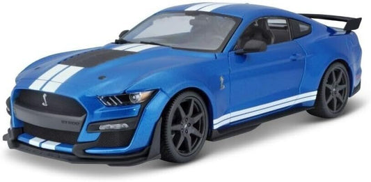Maisto 1:18 Diecast Special Edition 2020 Mustang Shelby GT500 Model Car Blue