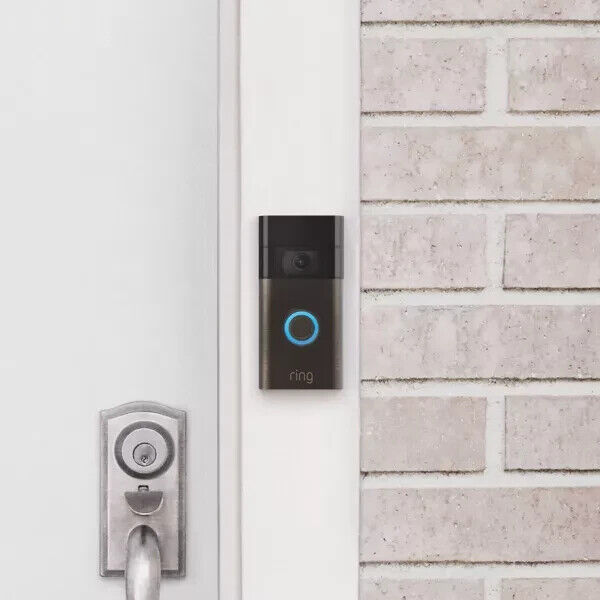 Ring Video Doorbell Second Generation Wi-Fi 1080p HD Camera Motion Detection