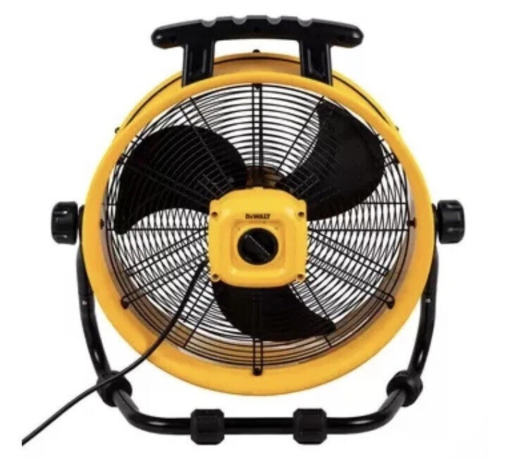 New Dewalt Drum Fan 45cm Quiet Industrial Drum Fan - Fast Free Post