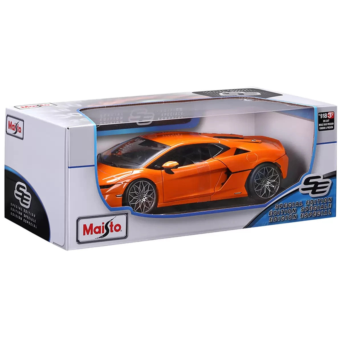 Maisto Lamborghini Temerario 1:18 special edition Diecast Display Toy Car Orange