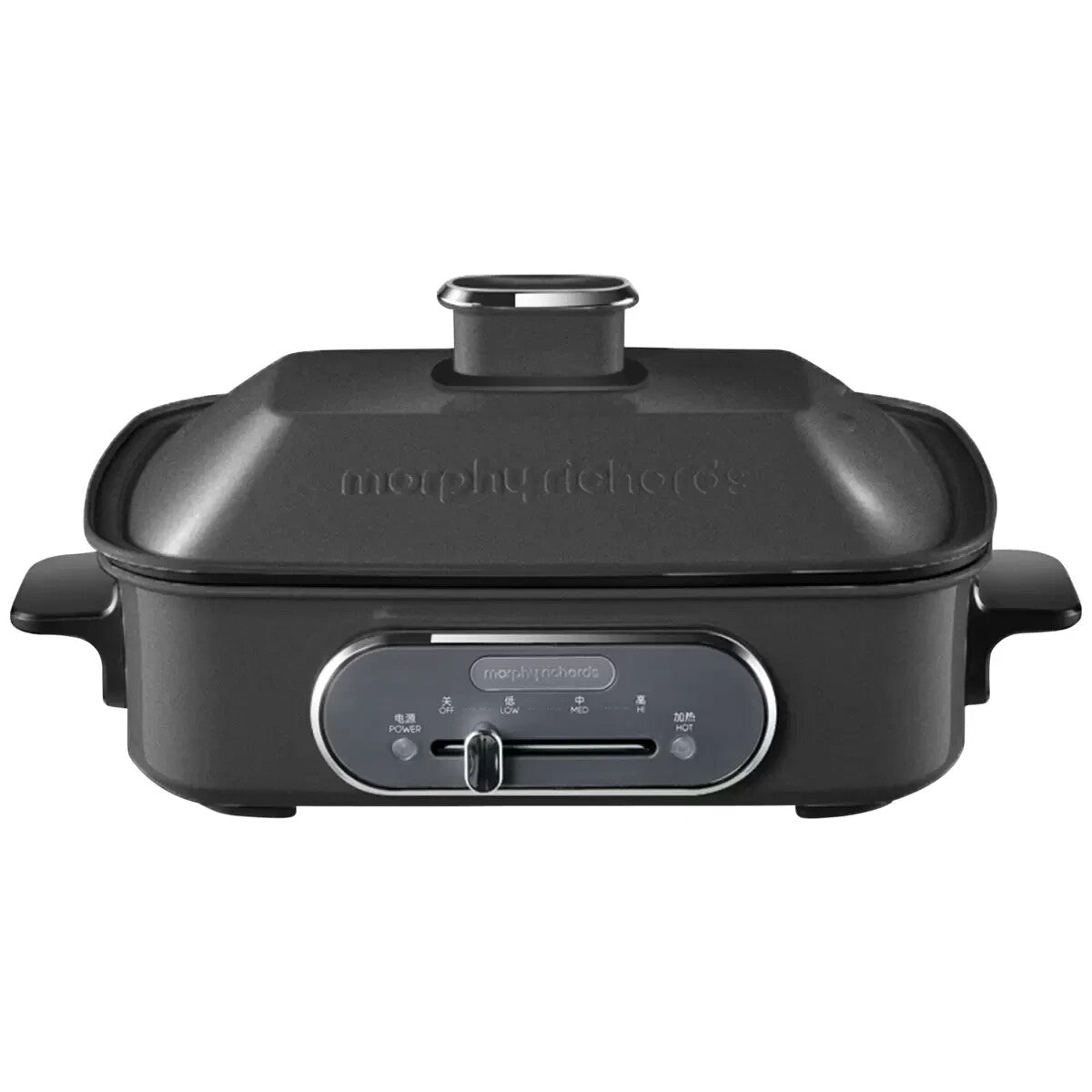 Morphy Richards 3-in-1 Cooking Pot Multifunction Grill Steam Slow Non Stick