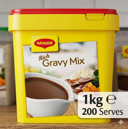 Maggi Rich Gravy Mix Classic 1Kg Long Expiry 200 serves