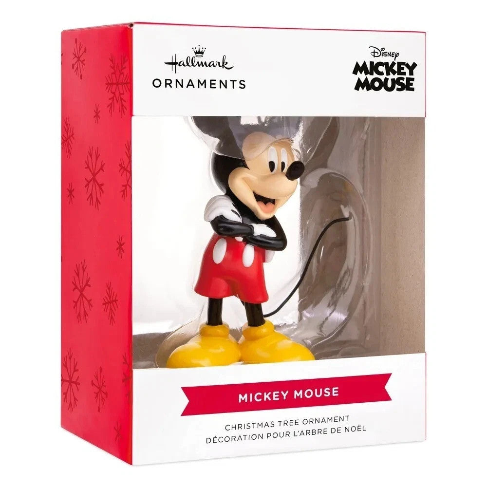 Hallmark Resin Hanging Ornament - Disney 100 D100 Mickey Mouse