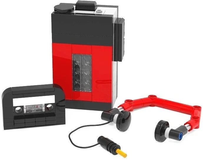 LEGO Insiders 6471611 – Portable Retro Cassette Tape Player Limited Edition