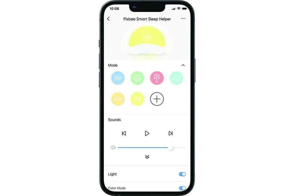 Pixbee Resti Smart Nursery Sleep Helper Light dynamic lighting soothing sound