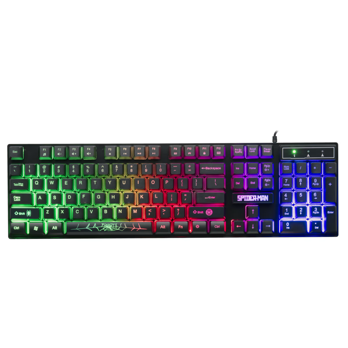 Marvel Licensed Spider-Man 3-In-1 Computer Gaming Mouse Keyboard Mat Spiderman
