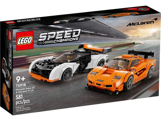 LEGO® Speed Champions 76918 McLaren Solus GT & McLaren F1 LM