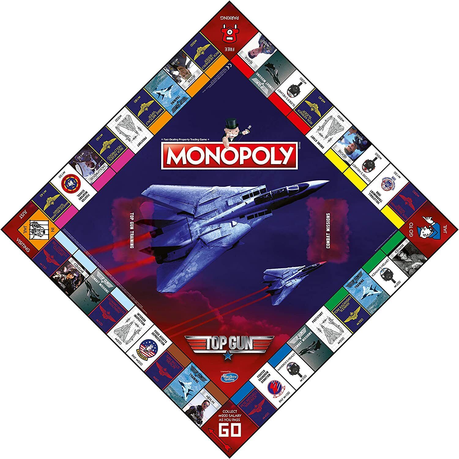 Monopoly Top Gun Edition Board Game Age 8+ Brand New 