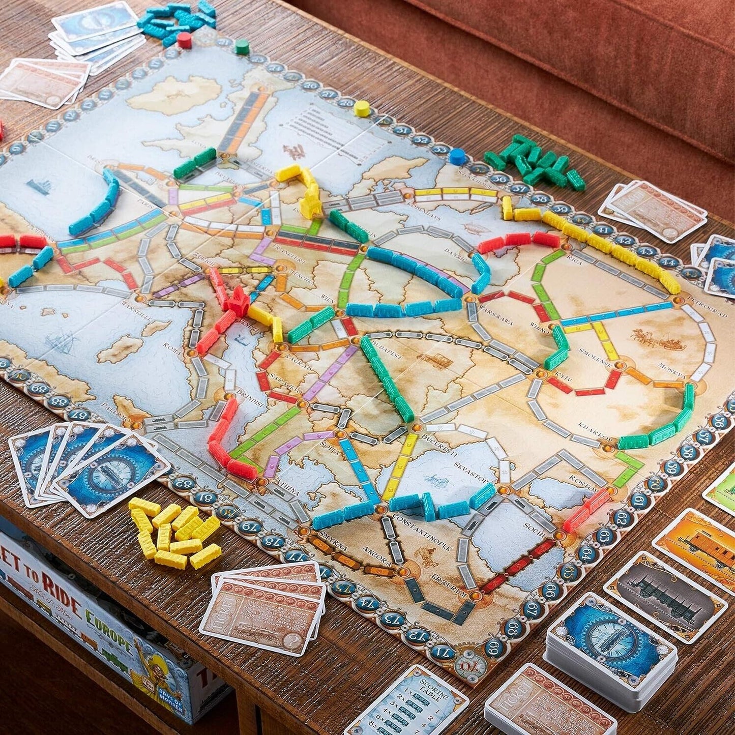 Ticket to Ride Europe - NEW Board Game - Genuine AUS Stock