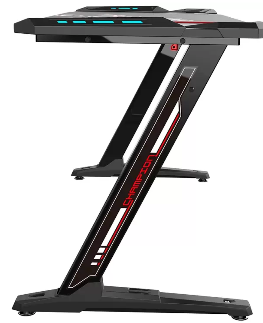 Eureka Ergonomic Gaming Desk with RGB Lights Z60