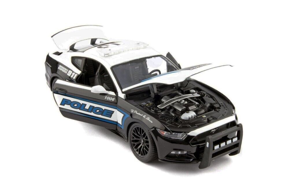 Maisto 1:18 Scale Special Edition 2015 Ford Mustang GT Police Car Diecast Model