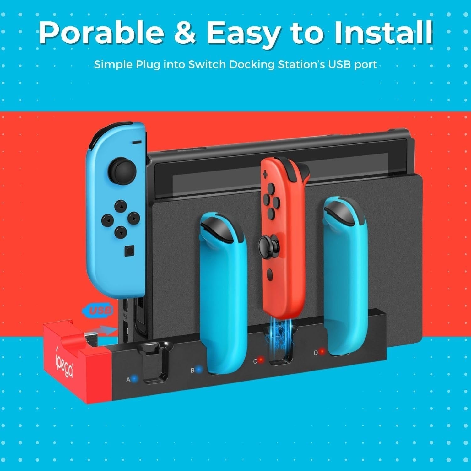 Switch Joy-con️ Charging Dock - for Nintendo Switch - BRAND NEW