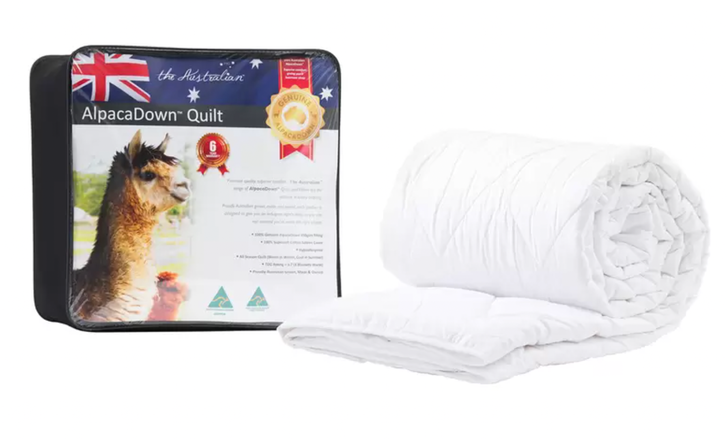 The Australian AlpacaDown King Quilt