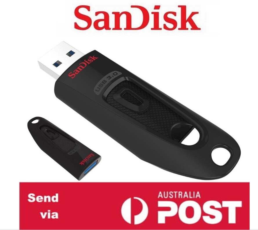 50x USB 3.0 Flash Drive SanDisk Ultra CZ48 32GB Memory Stick Pen 32G