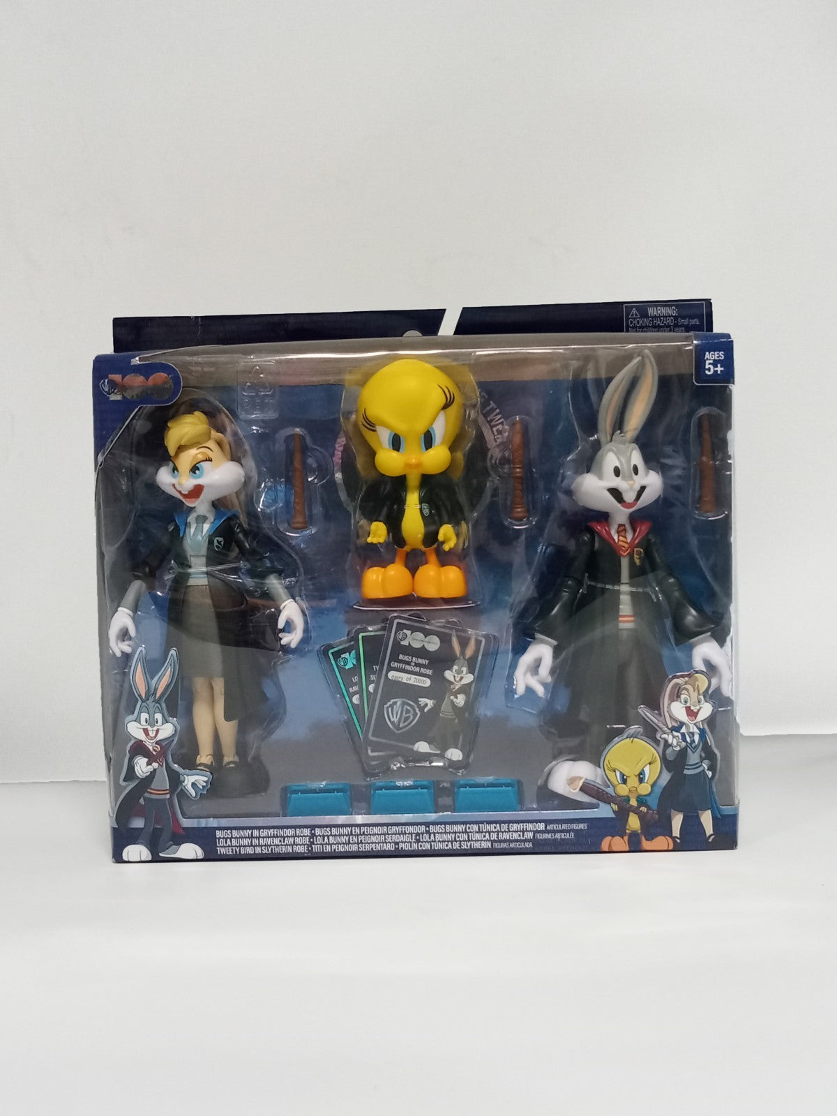WB 100 Looney Tunes & Harry Potter Mash-Up 3 Figure Set [Bugs Bunny Lola Tweety]