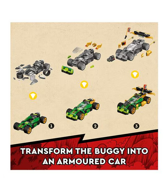 LEGO 71763 Ninjago Lloyd's Race Car EVO  BRAND NEW SEALED