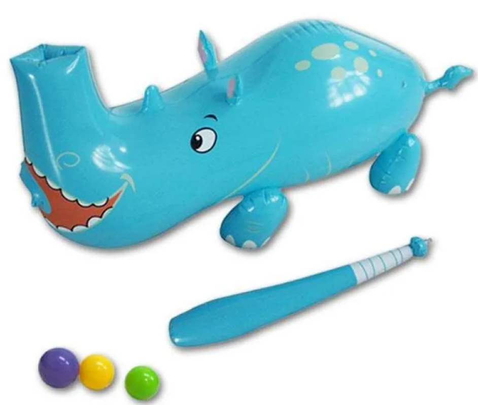 Bestway Inflatable Rhinoceros with ball 53046S Splash & Play Interactive