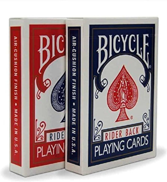 2 Decks Bicycle Card US RIDER BACK Playing Cards Red & Blue Made In USA