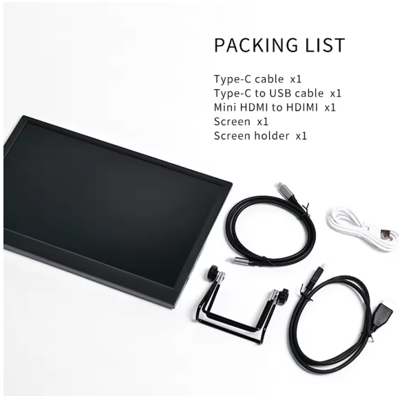 11.6 inch Portable monitor 1366X768 LCD display gaming monitor Laptop PS4 PS5