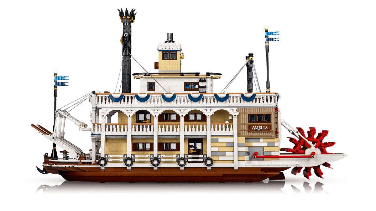 LEGO 21356 Ideas River Steamboat Brand New & Sealed