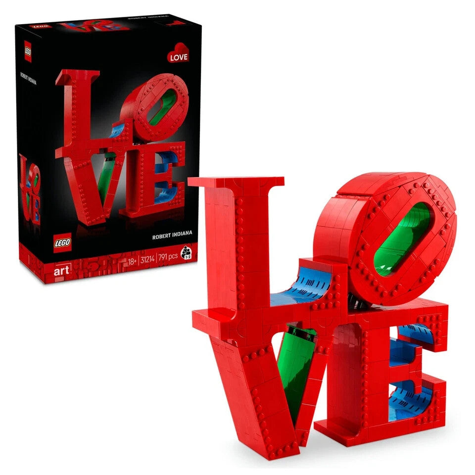 LEGO ART LOVE (31214) NEW Robert Indiana Sculpture "LOVE" Shinjuku Tokyo Japan